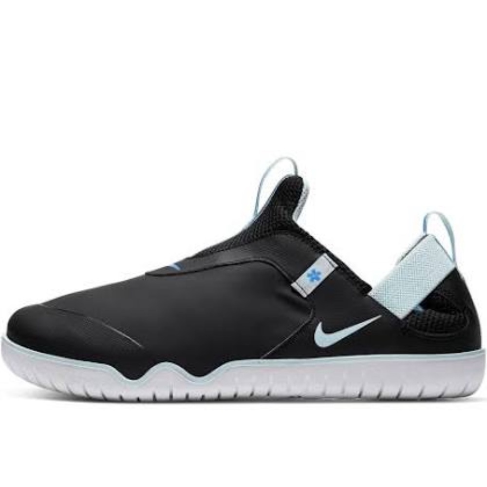 Nike Zoom Pulse Black Blue Nurse Medical Slip On Shoes